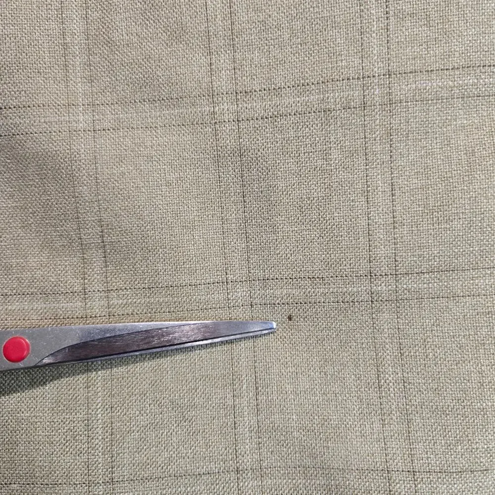 Joseph & Feiss Silk Wool Blend Beige Windowpane Blazer Sports Coat Size 41R
